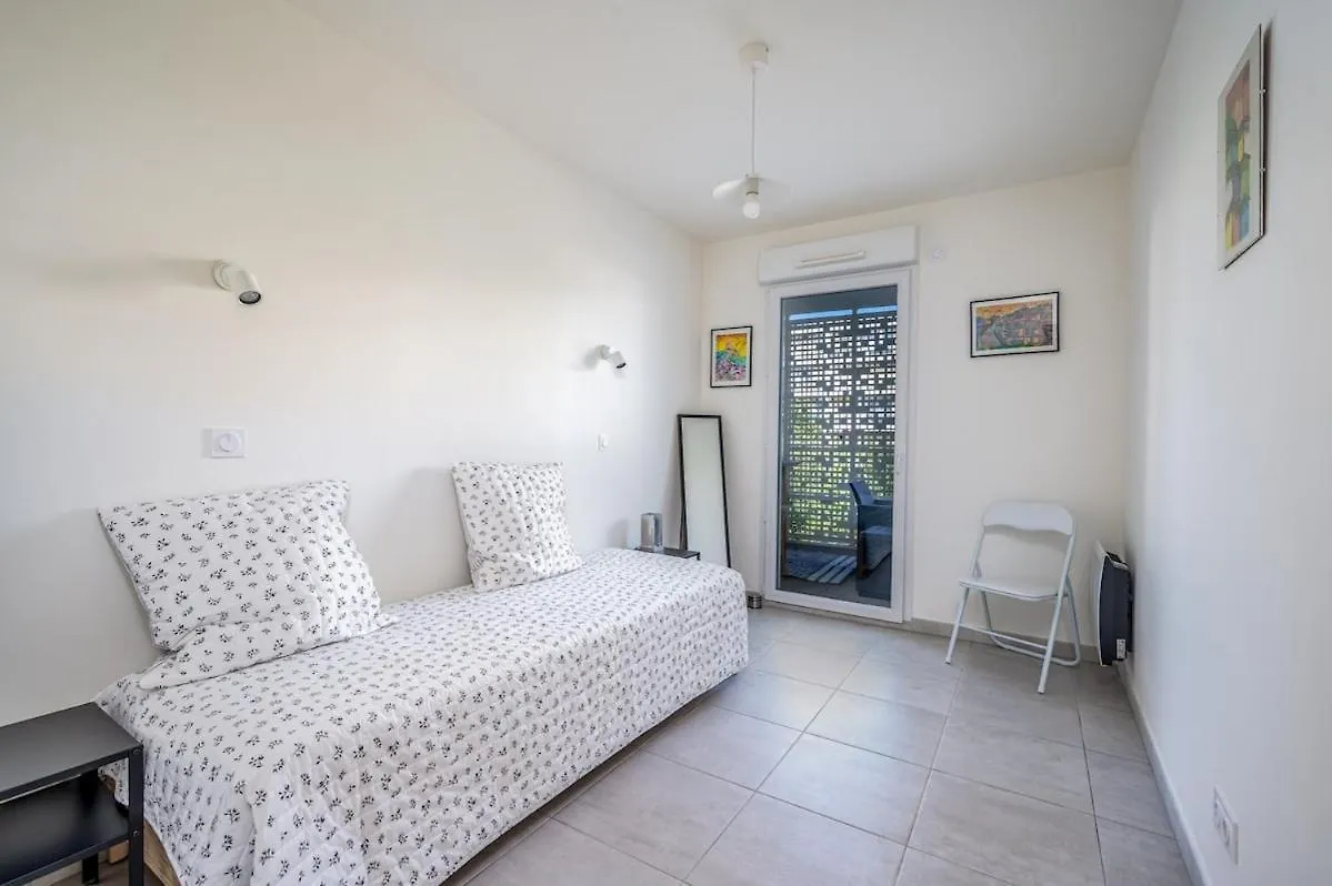 Apartment Palma - 3P Climatise Avec Terrasse, Garage, Plages Cannes France